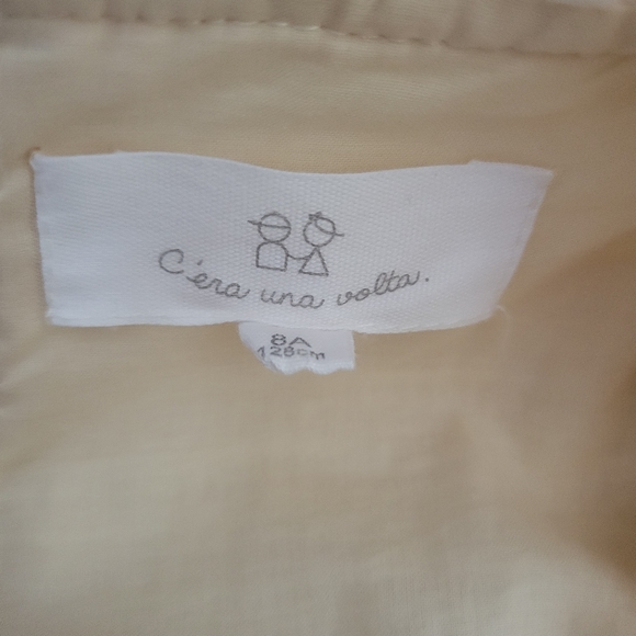 Gorgeous Cera Una volta girls crean tulle dress - Picture 3 of 3